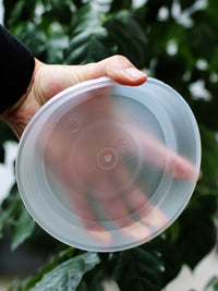 Round Clear Plastic Plant Pot Saucer Drip Tray for Root Control Pots