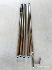 Telescopic Boat Hook and Rescue Pole for Marine Vessels