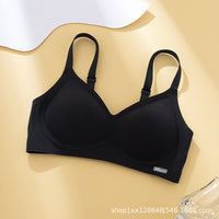 Jelly Strip Sports Bra for Women, Seamless Support and Lift, Adjustable with Side Breast Coverage