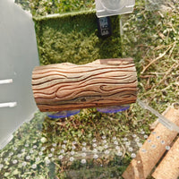 Resin Suction Cup Lizard Hideout Tree Bark Cave for Reptile Terrariums