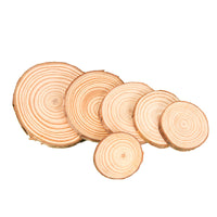 Handmade DIY Round Pine Wood Slices for Crafts and Painting
