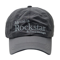 Quick-Dry Embroidered Baseball Cap for Women, Nylon Wide Brim Sun Hat, Lightweight Soft Top Duckbill Cap