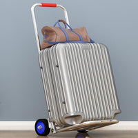 Foldable Portable Hand Truck for Shopping, Groceries, and Cargo Transport