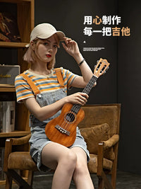 Ukulele for Beginners, 23/26 Inch Acoustic Guitar for Kids and Adults