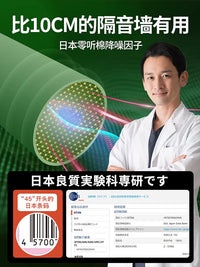 Japanese Quality Noise Cancelling Earplugs for Sleep and Study