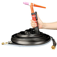 WP18 Water-Cooled TIG Welding Torch with Cable for 315/400 Welders