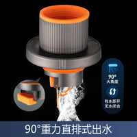 Gravity Floor Drain Odor Stopper for Kitchen Sink, Bathroom Basin, Washing Machine, and Vegetable Sink Pipes