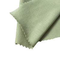 180g Tencel Cotton Brushed Combed Cotton Single-Sided Fleece Jersey Fabric for T-Shirts and Children's Homewear