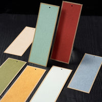 Thickened Xuan Paper Bookmarks for Calligraphy and Painting, DIY Craft Blanks, Double-Sided