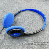 Dopamine American Retro Wired On-Ear Headphones for Students, Neck-Mounted Decorative Photo Prop