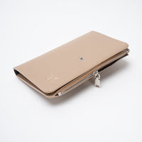 RFID Blocking Passport Holder Travel Wallet with Card Slots and Ticket Compartment, Premium PU Leather
