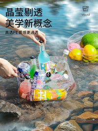 Foldable Portable Wash Basin Bucket for Camping Travel Outdoor Activities
