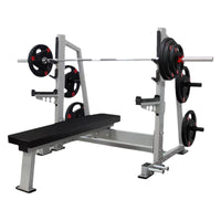 Adjustable Squat Rack with Bench Press and Barbell Set for Home Gym and Commercial Use