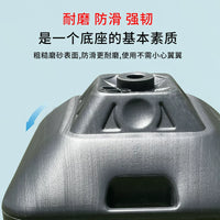 Large Outdoor Patio Umbrella Base, Commercial Beach Advertising Umbrella Stand, Plastic Bucket Type