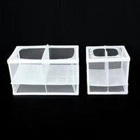Aquarium Fish Breeding Isolation Box with Net Divider