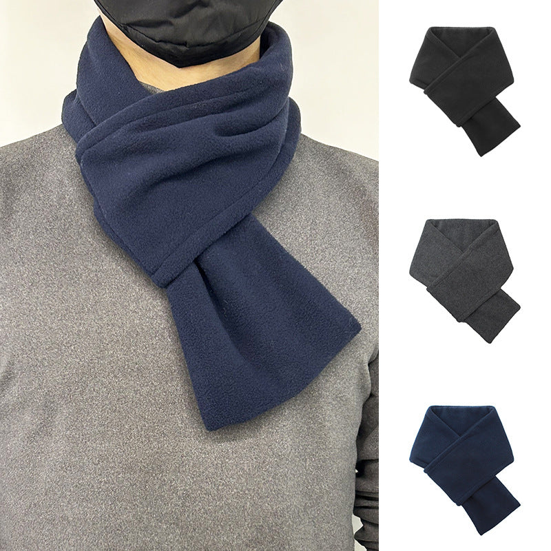Men's Winter Fleece Neck Warmer Scarf