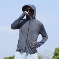 Unisex Breathable Sun Protection Jacket for Outdoor Activities