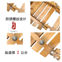 Wooden Bathtub Seat for Soaking Tubs - Foldable and Thickened Options