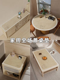 Waterproof Leather Appliance Cover Mat for Washing Machine Refrigerator Tabletop Dust Protection