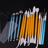 Clay Modeling Tool Set for Pottery and Sculpture