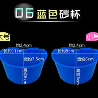 Pigeon Water Feeder and Food Trough - Hanging Type for Pigeon Lofts - Square and Round Bird Feeder Water Box