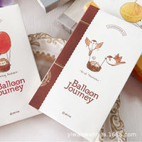 JIUKOUSHAN x Shen Xinru Hot Air Balloon Travel Mini Hardcover Notebook