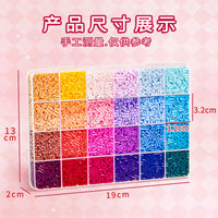 DIY Perler Beads Kit for Kids - Craft Making Set with Tools and Refills
