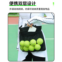 Portable Training Ball Waist Bag for Tennis, Table Tennis, Golf - Quick Ball Picker Storage Pouch