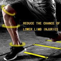 Agility Ladder Training Set with Cones, Resistance Parachute, and Jump Rope for Soccer & Speed Training