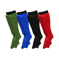 Martial Arts Shin and Instep Protector for Boxing Taekwondo Sanda Combat Training