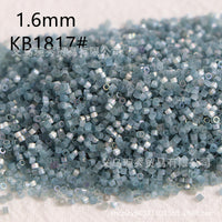 1.6mm Cat Eye Frosted Glass Antique Seed Beads for DIY Jewelry and French Embroidery