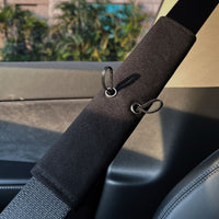 Car Seat Belt Shoulder Pad with Cute Doll Blind Box DIY Comfort Cushion Anti-Choke