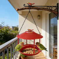 Squirrel-Proof Hanging Bird Feeder for Outdoor Garden Decor