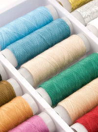 Sewing Kit with Thread, Needles, and Accessories for Home Use