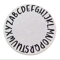 Thickened Round Chair Mat for Hardwood Floors and Carpets, Gaming Chair Pad for Home Office Living Room