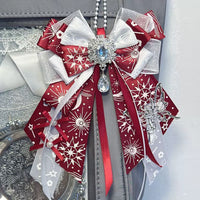 Lolita Bowknot Ribbon Brooch DIY Material Pack for Backpack Decoration