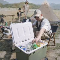 Hangshen Portable Insulated Cooler Box for Outdoor Picnic and Vehicle Use, Food Grade