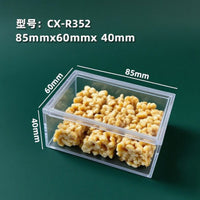 Acrylic Display Case for Collectibles, Action Figures, and Dolls - Clear Rectangular & Round Storage Box