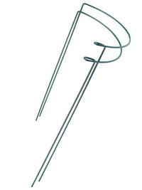 Half-Round Plant Support Stakes for Climbing Vines & Potted Plants, Anti-Toppling Garden Flower Stand