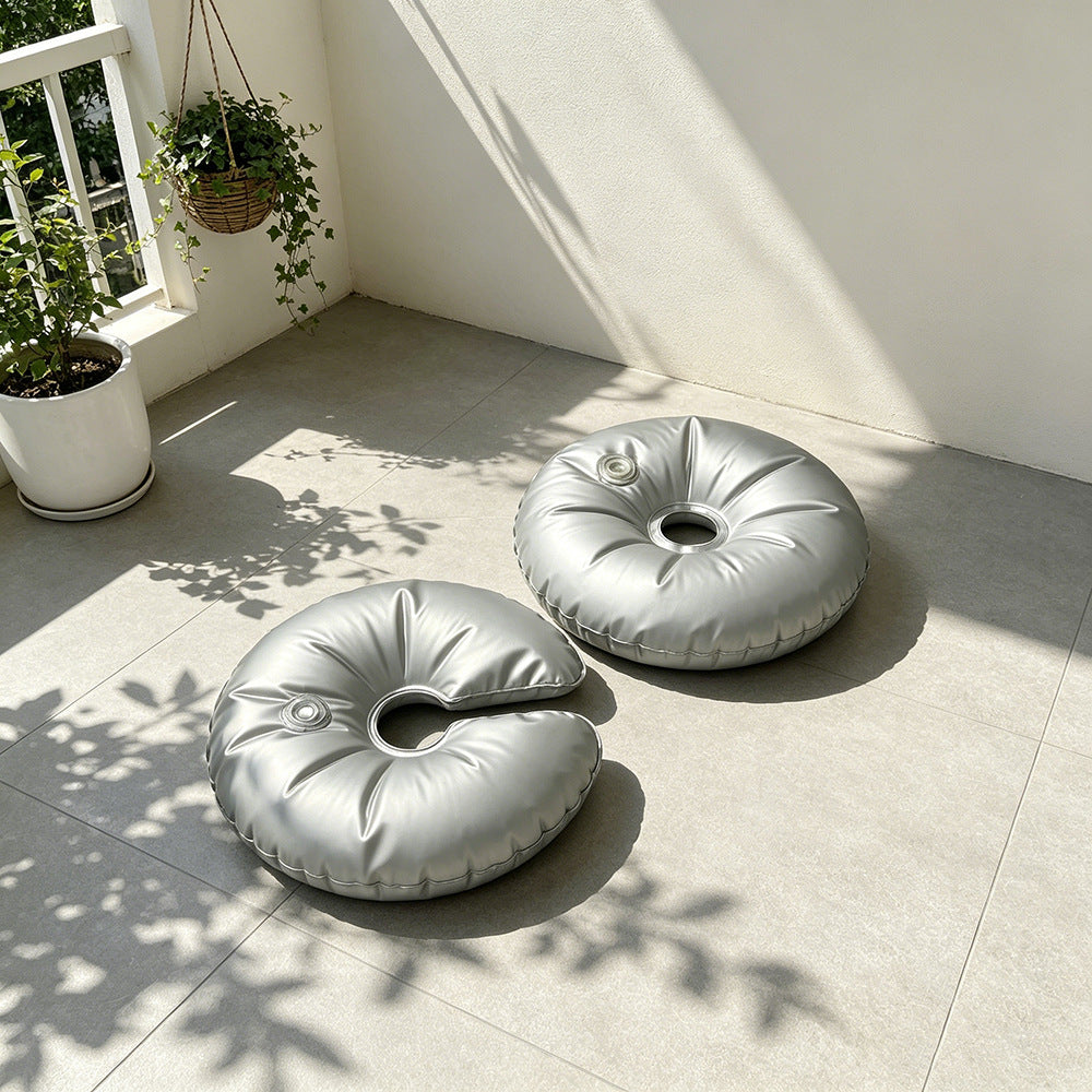 PVC Water-Filled Base for Outdoor Flagpoles, Tents, and Display Stands - Windproof and Stable