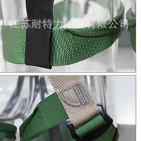 Nylon Half Body Safety Harness for Outdoor Rappelling Rock Climbing and Aerial Work
