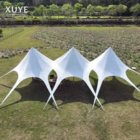 Large Hexagonal Oxford Cloth Tent Tarp for Outdoor Camping and Sunshade