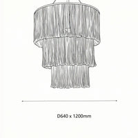 Bohemian Woven Tassel Pendant Light Shade for Home Decor