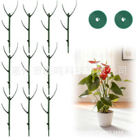 Stackable Plant Support Stakes for Climbing Plants and Potted Flowers