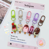 Cartoon Ice Pop Keychain for Bags and Gifts