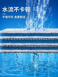 Aquarium Filter Sponge High-Density Biochemical Cotton for Fish Tank Water Purification