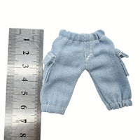OB11 YMY BJD Doll Overalls with Pockets for 1/12 Scale Dolls