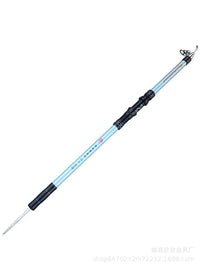 Ultra-Hard Telescopic Surf Fishing Rod with Adjustable Reel Seat, Short Section Design