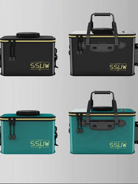 EVA Live Fish Bucket Fishing Box for Outdoor Angling and Lure Fishing