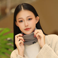 Fleece Lined Neck Warmer for Men and Women, Winter Thermal Neck Gaiter for Outdoor Cycling, Windproof and Thickened Scarf for Running